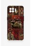 Oppo Reno 4 Lite Compatible Bozkurt and Ataturk Patterned Silicone Case - 3