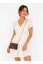 Brown Women's Faux Leather Metal Chain Cover Portfolio and Shoulder Bag - 3