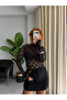Black Lace Blouse - 2