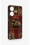Realme C55 Compatible Bozkurt and Atatürk Patterned Silicone Case - 3