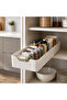 In-Cabinet Rail Sliding Organizer Shelf – Multi-Purpose Drawer Organizer and Storage Shelf