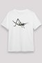 Grasshopper Unisex Printed White T-Shirt - Tshirt