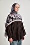 Akis Desen Liva Modal Crochet Shawl - 3