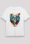 Tiger White Unisex T-Shirt T-Shirt