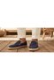 Men's 261016 Navy Blue Suede Thick Sole Comfortable Original Daily Casual Loafer Oxford Walking Sports Sneaker Shoes - 2