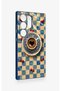 Samsung S24 Ultra Compatible Heart Coffee Pattern Silicone Case - 3