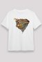 Iguana Unisex Printed White T-Shirt - Tshirt