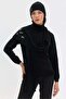 Women's Stoned Embroidered Wool Beret Black - 3