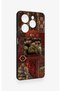 Infinix Hot 40 Pro Compatible Silicone Case with Wolf and Atatürk Patterns - 3