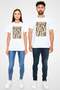 Tiger White Unisex T-Shirt T-Shirt - 4