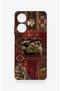 Realme C55 Compatible Bozkurt and Atatürk Patterned Silicone Case - 2