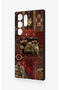 Samsung S23 Ultra Compatible Silicone Case with Wolf and Atatürk Patterns - 4