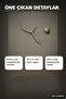 Asymmetric Bar Model Zircon Stone Brass Women's Necklace 45 cm Chain Length Bx-313629 - 6