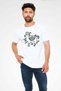 Lama White Unisex T-Shirt T-Shirt - 2