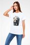 Bear White Unisex T-Shirt T-Shirt - 3