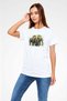 Elephant White Unisex T-Shirt T-Shirt - 3