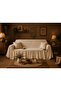 Cotton Linen Sofa Cover Bohemia Style 4 Edges Flat Stitching 180X220 cm - 2