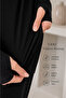 Women's Finger Detail Long Sleeve Body 100% Viscose Fabric Flexible Comfortable Fit Daily Stylish Basic Clothing Top - 2