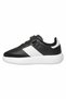 Children's Black and White Sports Shoes Velcro Casual Sneaker School Shoes - 3