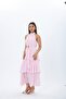 Halter Necklace Belted Chiffon Crepe - 2