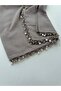 Handmade Pearl and Sand Bead Embroidered Handcrafted Writing Cloth Yemeni 100X100 cm