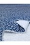 Navy Blue Beige Patterned Elasticated Stretchy Cotton Viscose Woven Fabric for Dresses & Skirts 140X240Cm - 3
