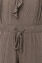 Strappy Shoulder Cotton Gofre Fabric Elastic Waist Comfortable Cut Women's Jumpsuit Size 38/40 - 3