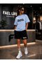 New Season Unisex T-Shirt and Shorts Bro Printed Set