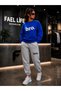 New Season Unisex Sweatshirt and Trackpants Bro Printed Set - 2