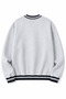 Women's V-Neck Speedy Y2K Print Detailed Oversize Sweatshirt - 2