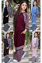 Girl's Leopard Detailed Sweatshirt and Leopard Detailed Sweatpants Two-Piece Set - 100% Cotton 2-Piece Combination - 3