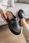 Women'S, Suede Look, Metal Buckle, Daily, Casual, Comfort Slippers - 4