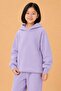 Reglan Sleeve Hooded Unisex Children's Set with Fleece Inside - 4