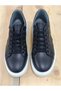 Summer Men's Sporty Shoes Genuine Inner and Outer Leather Faylon Sole with Laces and Orthopedic Features Black Color Sole White - 3