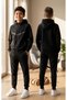 Boys' Seasonal Set New Model Hooded Travel Style Stylish Style Bottom and Top Tracksuit Set 2 Pieces - 3