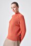 201 Button-Detail Half Fisherman Knitwear Tunic Tile - 2