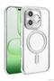 Ilkestor Honor 600 Lite Joke Simli Magneticsafe Case (195845) - Silver