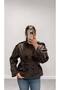Women's Stand Collar Belted Buttoned Trench Coat