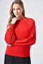 205 Zippered Tricot Tunic Red - 2