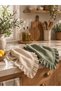 100% Cotton 4-Layer 2-Piece Muslin Kitchen Napkin and Drying Cloth - 4