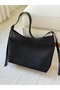 Adjustable Perforated Strap Shoulder and Crossbody Women's Bag with Front Pocket En42 Size28 - 8