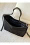 Adjustable Perforated Strap Shoulder and Crossbody Women's Bag with Front Pocket En42 Size28 - 6