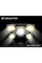 مصباح يدوي Choice T21 Style B 5 LED قابل لإعادة الشحن مع بطارية ليثيوم مدمجة وضوء رأس قوي للتخييم