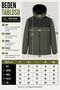Segmented Softsheel Winter Coat with Fur Inside Kmd 889_50523-1 - 8