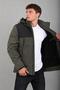 Segmented Softsheel Winter Coat with Fur Inside Kmd 889_50523-1 - 5