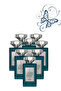 8 قطع من عطر ماشير أكوا 100 مل