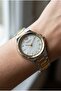 Silver-Gold Women's Wristwatch |   32mm Stainless Steel Case, Dial