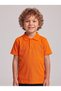 Children's School T-Shirt 100% Cotton Short Sleeve Polo Collar Lakos Girls Boys