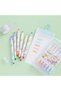 Bubu Dudu Kawaii Double-Ended Highlighter Pen Set 6 Pens 12 Colors Fruit Pattern Pastel Marker Pen - 4