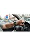 Black-Green Men's Wristwatch |   45mm Stainless Steel Case, Silicone Cord - 4